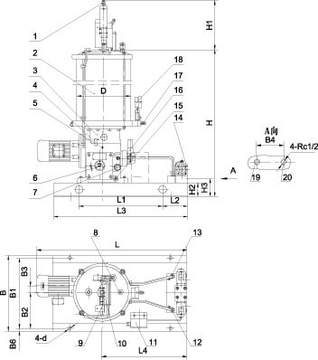 DRB-L型系列電動潤滑泵